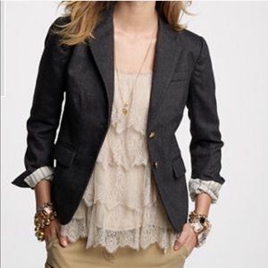 🍃J. Crew Schoolboy Gray Blazer